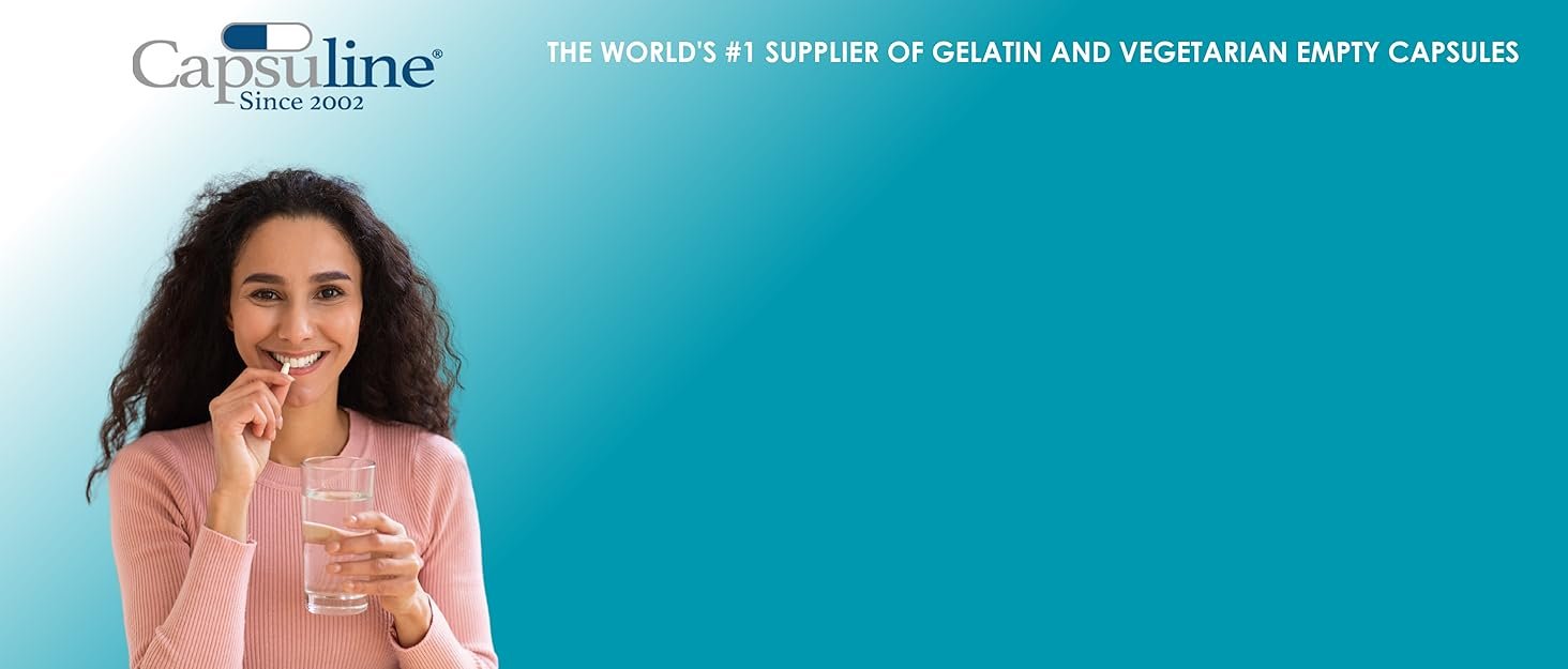 Capsuline empty capsules encapsulation powder oil supplements from home tumeric