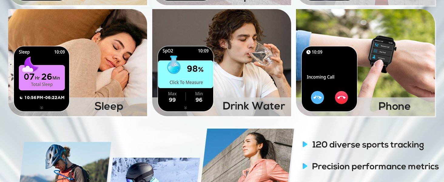 Smart Watch with Multiple Functions