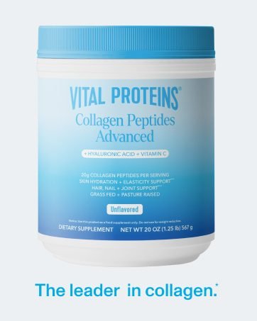 Vital Proteins Collagen Peptides Advanced Canister
