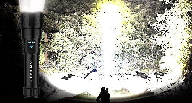 Rechargeable Flashlight High Lumens