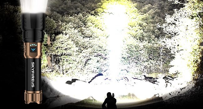 Rechargeable Flashlight High Lumens