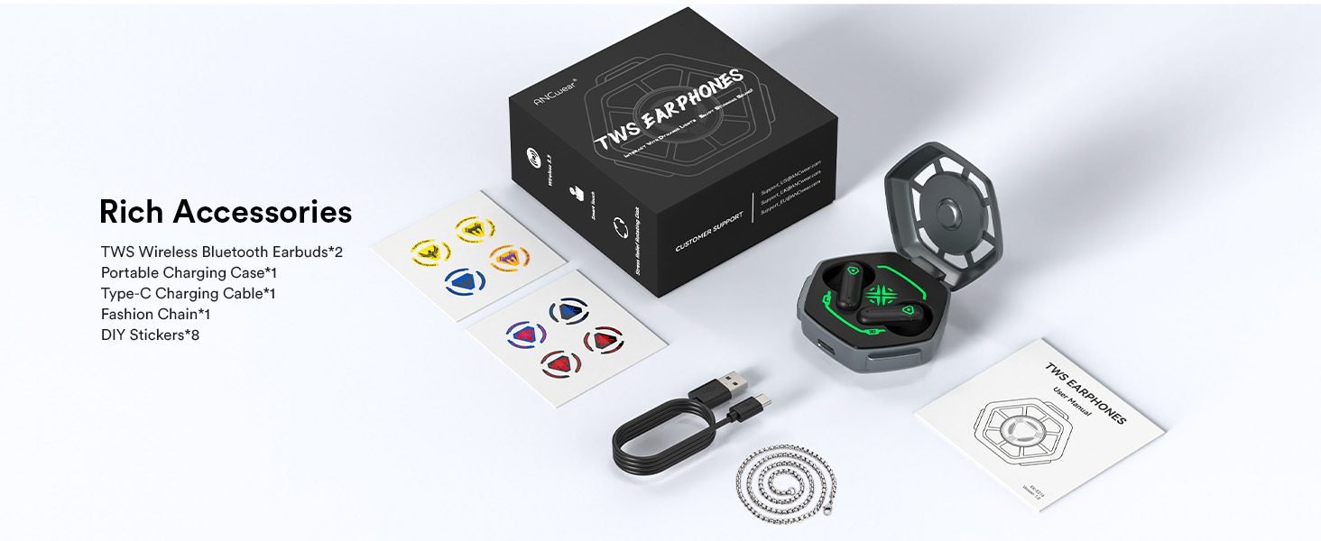 fashion earbuds headphones