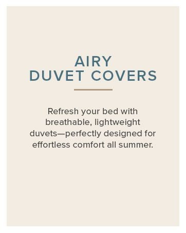 Airy Duvet Covers