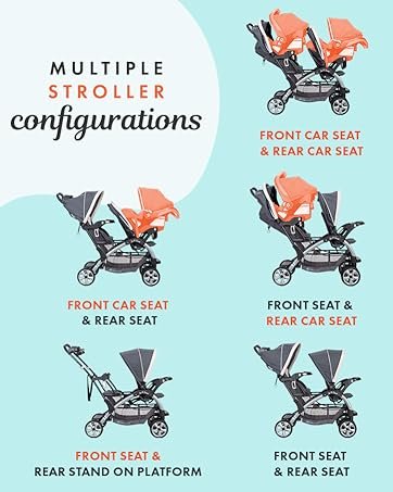 Multiple Stroller Configurations