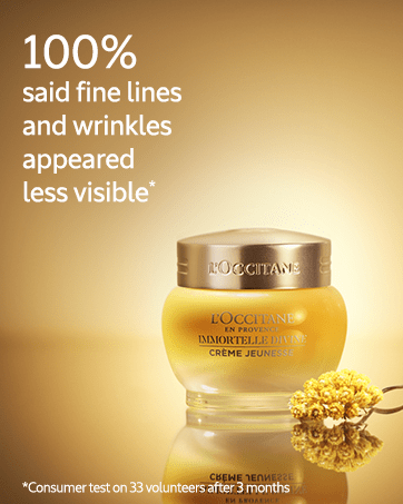 immortelle; fine lines and wrinkles; loccitane