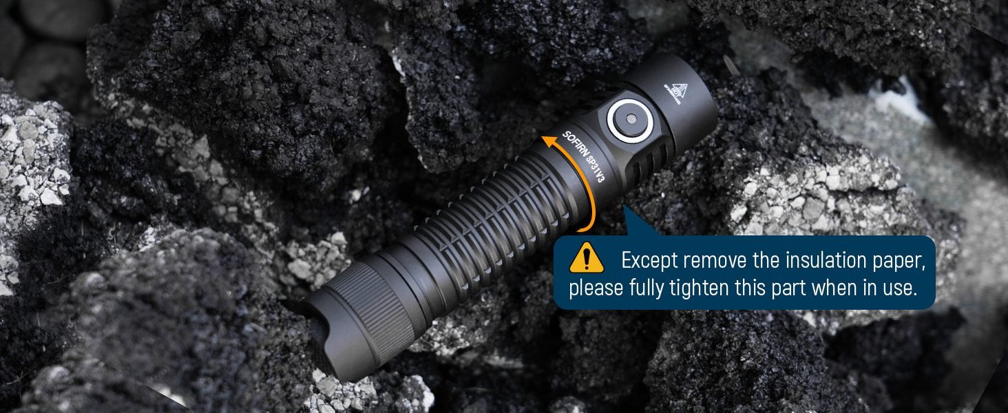 Fully tighen the tube when in use