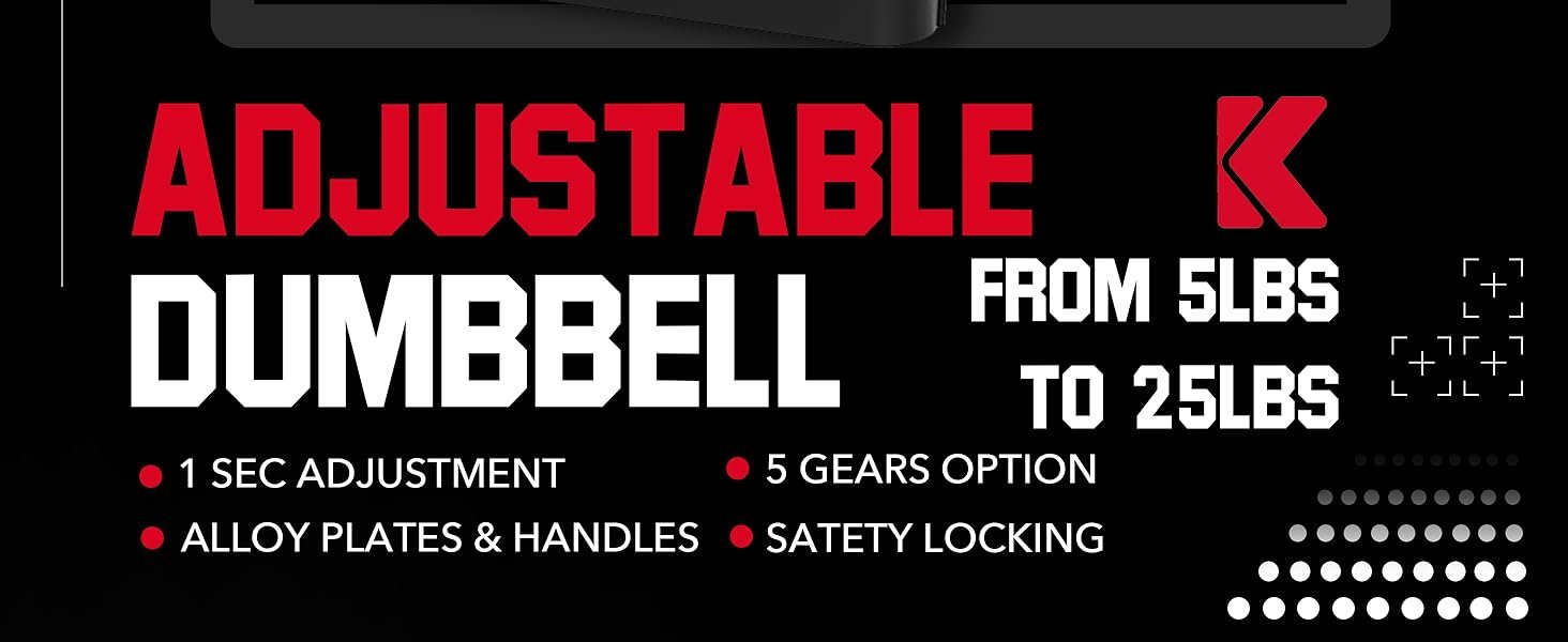 Keppi adjustable dumbbells set