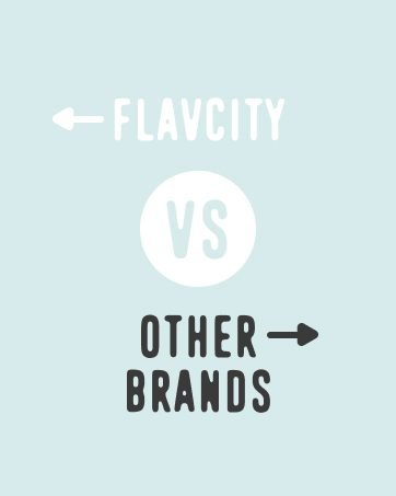 FlavCity hydration packets and electrolytes powder offer benefits when compared to other brands.