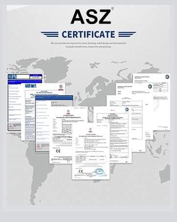 Certifications for ASZ products
