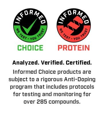 GNC Pro Performance Informed Choice Certified