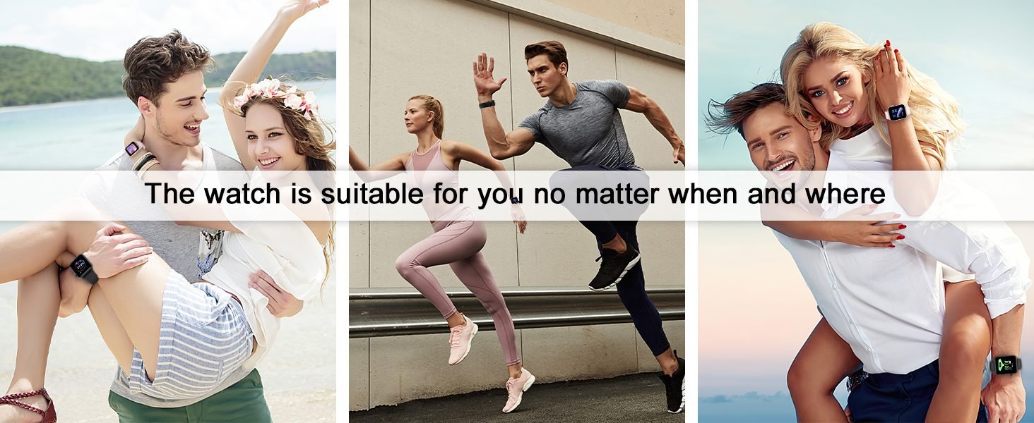 The watch is suitable for you no matter when and where