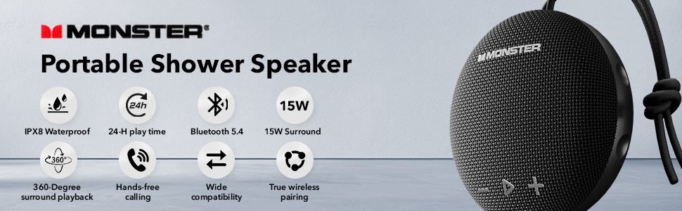 Portable Shower Speaker