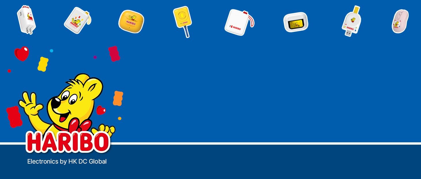 Haribo Electronic Device Brand background image