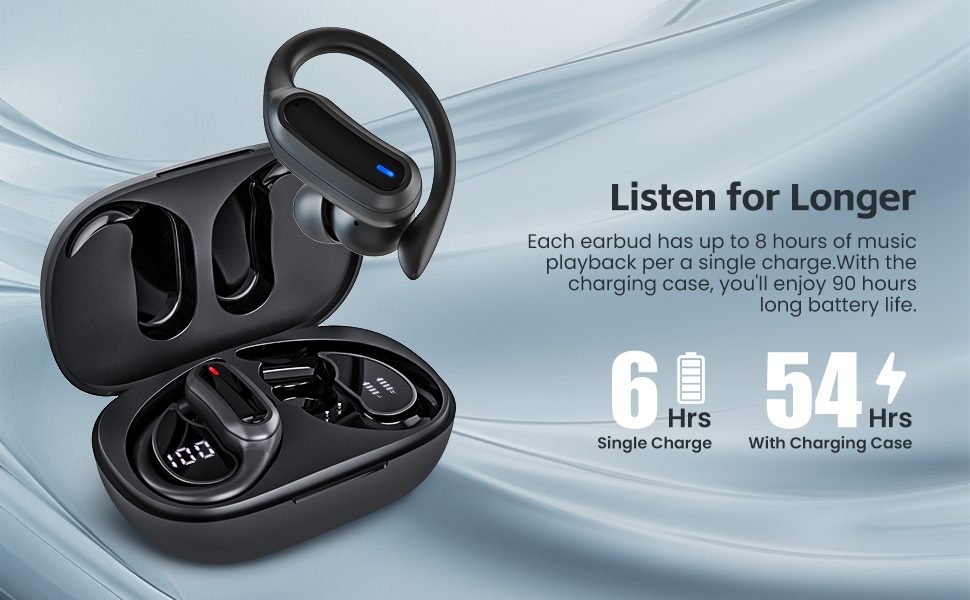 ear buds with long battery life