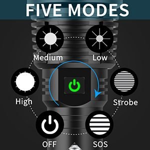 rechargeable flashlight brightest flashlight high lumen flashlights Handheld Flashlight