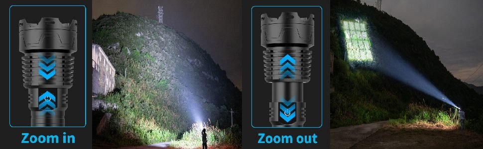 rechargeable flashlight brightest flashlight high lumen flashlights Handheld Flashlight powerful