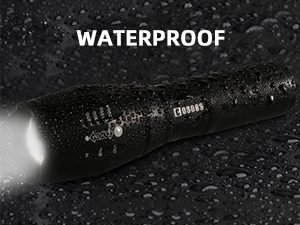 DURABLE mini flashlight is virtually indestructible. Made from military-grade aluminum