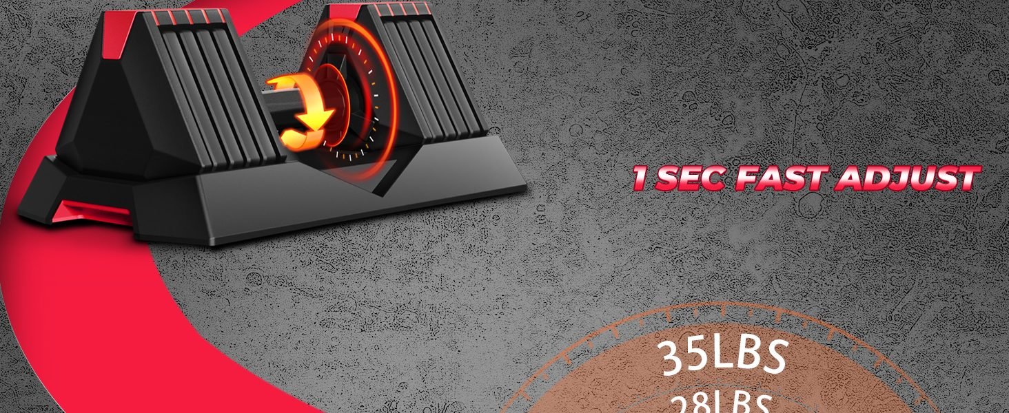 adjustable dumbbells