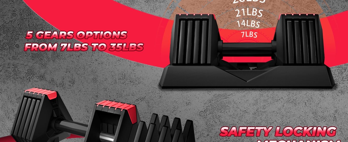 adjustable dumbbells