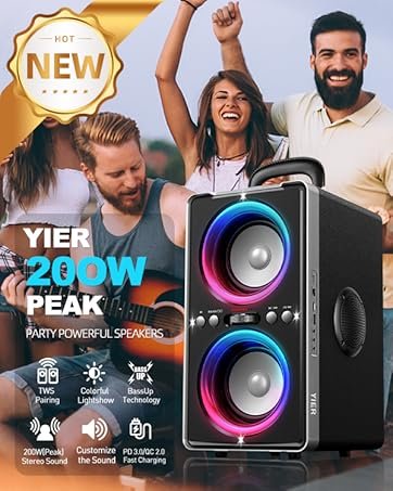 big speakers bluetooth wireless, wireless outdoor speakers, speakers with subwoofer