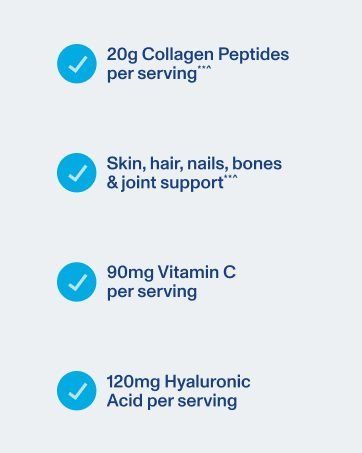 Benefits of collagen peptides