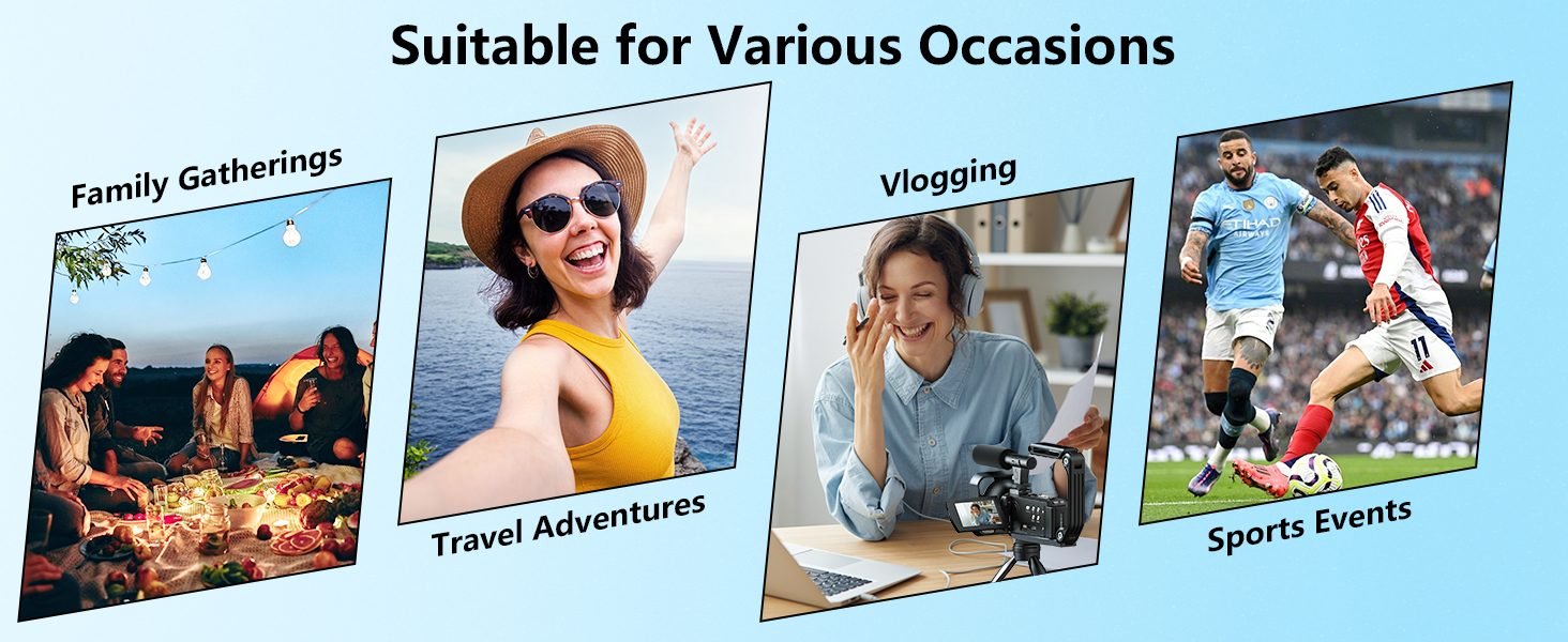 camcorders video camera 4k