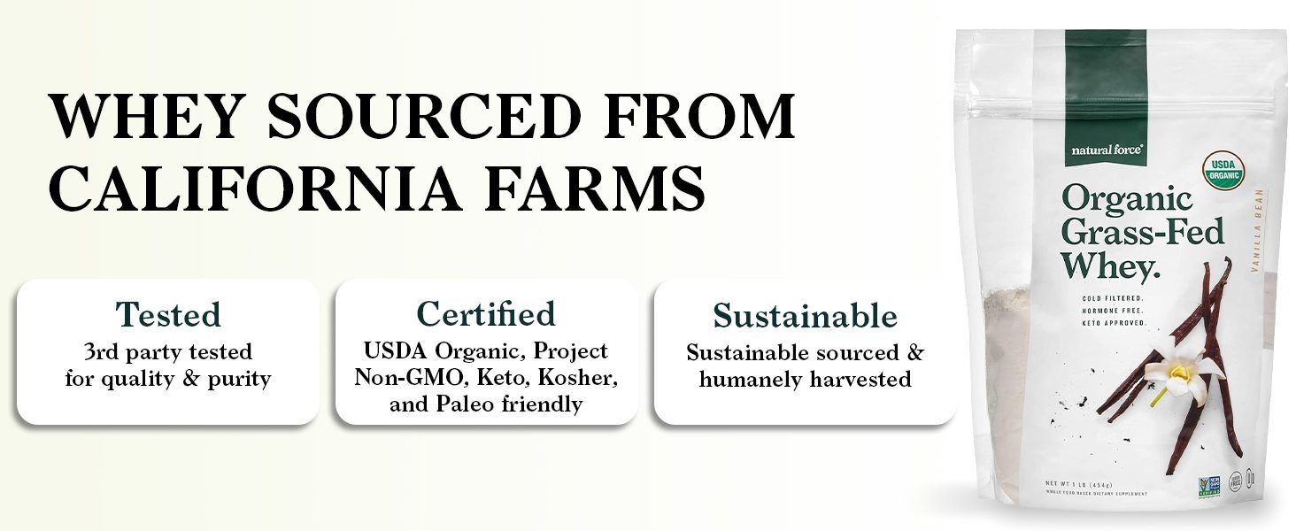 Vanilla Whey Protein Powder