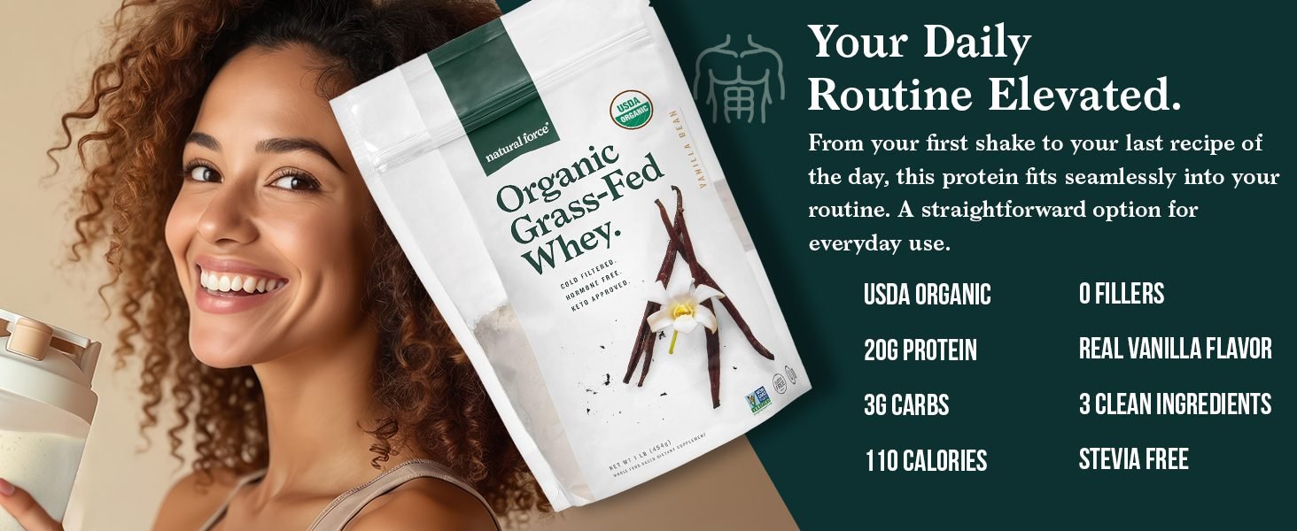 Vanilla Whey Protein Powder