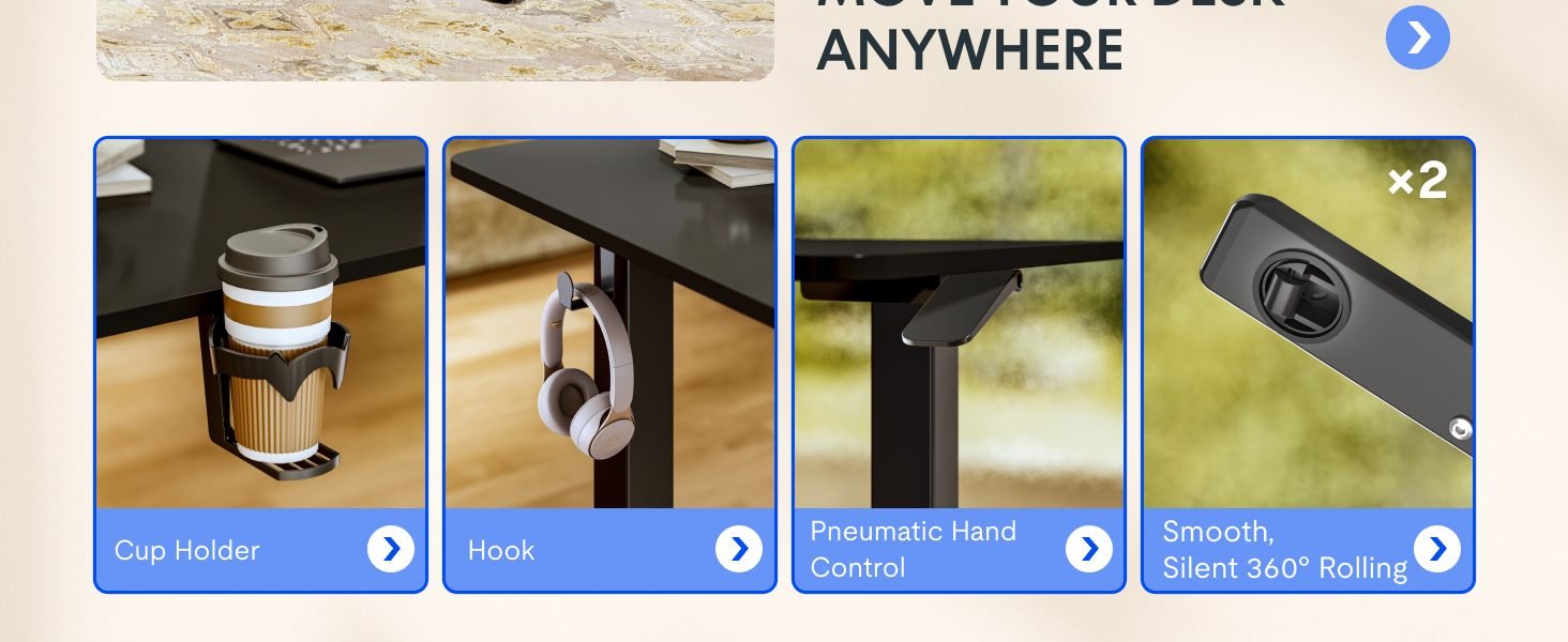 standing desk with wheels temporary desk setup