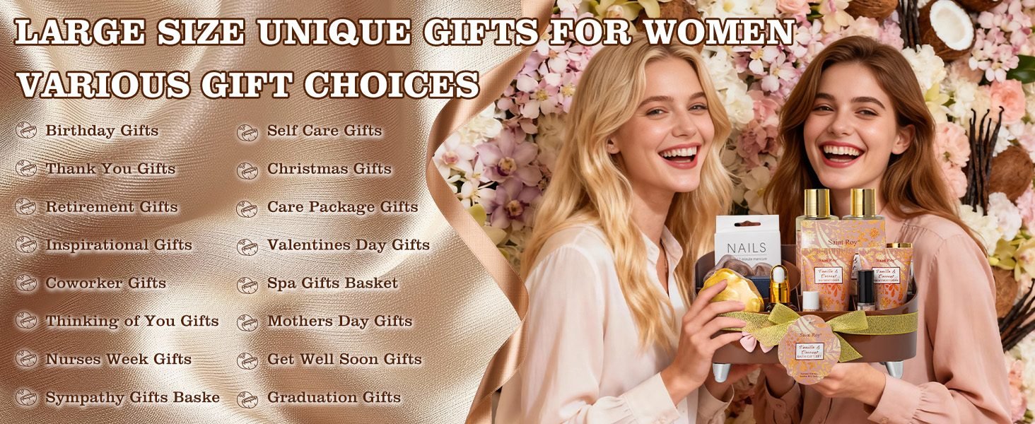 bridal shower gift basket bath and body bath sets for women gift