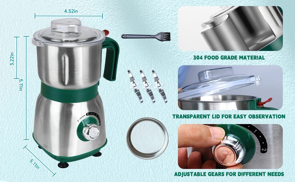 electric herb grinder espresso coffee grinder moledor de cafe de grano salt grinder electric bean