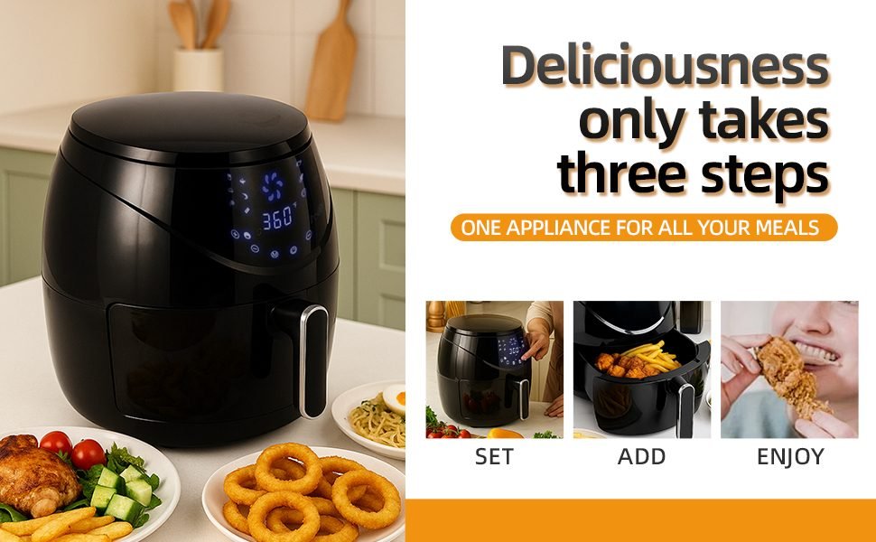 Deliciousness only takes three steps