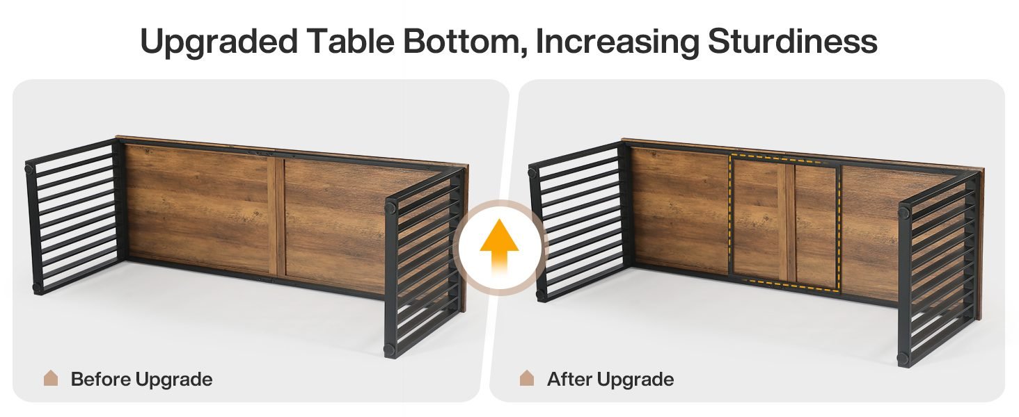 Tribesigns 78.74" Extra Long Computer Desk 2 Person Desk