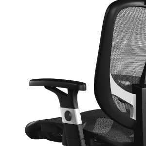 Flexfit Hyken Mesh Task Chair, Charcoal Gray