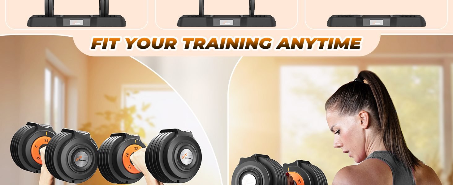 adjustable dumbbell